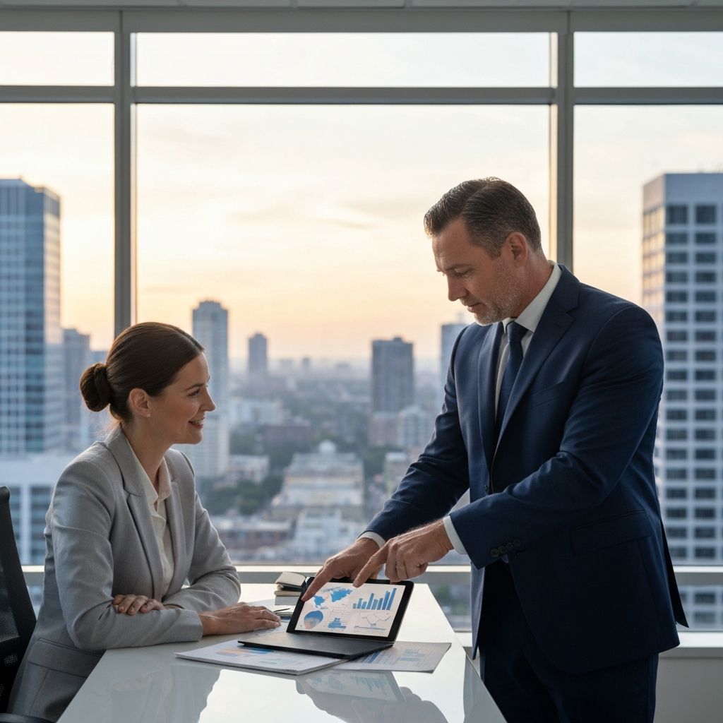 Financial advisor office